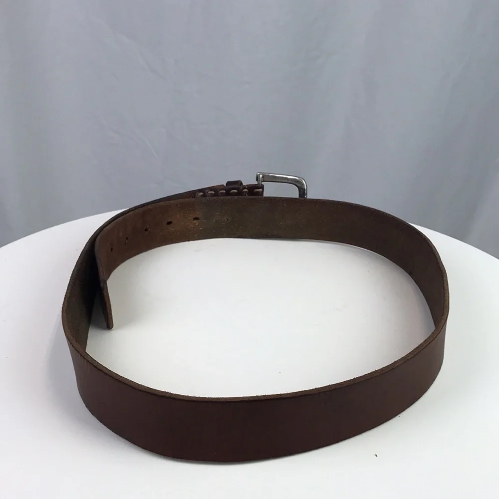 Timberland Men’s Genuine Leather Brown Belt Size 40